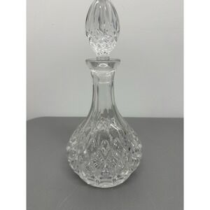 Royal Limited Brandy Wine Decanter 24% Lead Crystal - Czech Republic‎ -11.25"T